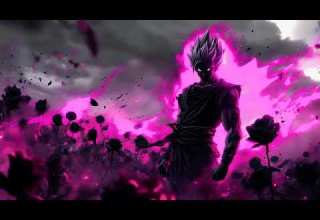 DONT MISS OUT This Stunning 4K Live Wallpaper Of Goku Black Roses For Your Desktop