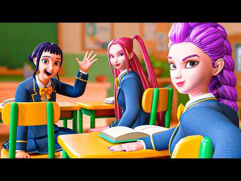 TEEN RUMI AT SCHOOL KPop Demon Hunters Animation