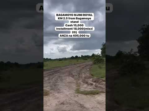 BAGAMOYO MJINI UJANJA KUWAHI KIANZIO 405 000 TU 0657905626 Realestate Realestateagent