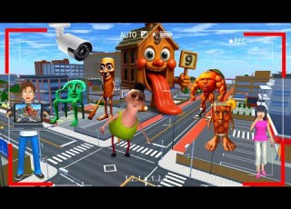 Yuta Mio Panicked And Made Many CCTVs Record All The Anomalies And HAMOOD Habibi In Sakura City