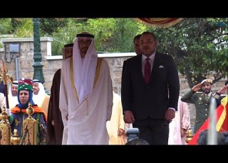 محمد بن زايد يبحث مع محمد السادس علاقات التعاون بين الإمارات والمغرب
