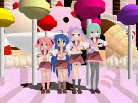 MMD Lucky Star Happy Together