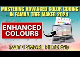 Mastering Advanced Color Coding In Family Tree Maker 2024 With Smart Filters