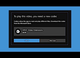 Windows 10 H 265 HEVC ビデオ拡張機能用の無料 HEVC コーデックを入手する方法