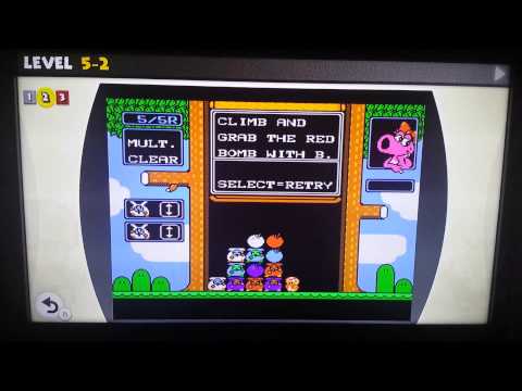 NES Remix 2 Warios Woods Stage 5 8 1