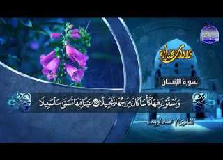 سورة الانسان القارئ محمد الربيعة من مختارات المجد HD