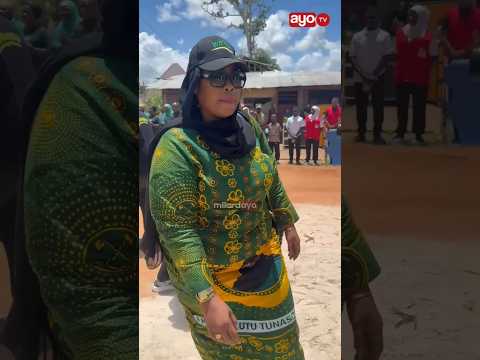 HUYU HAPA WANU MTOTO WA RAIS AFIKA RUFIJI MAPOKEZI YA MGOMBEA MWENZA DKT EMMANUEL NCHIMBI