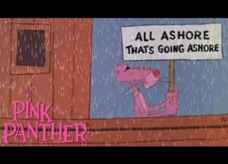 The Pink Panther In Sink Pink