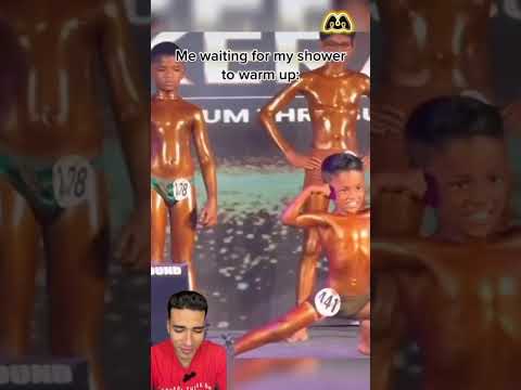 The Youngest Bodybuilding Champion Reaction Gym