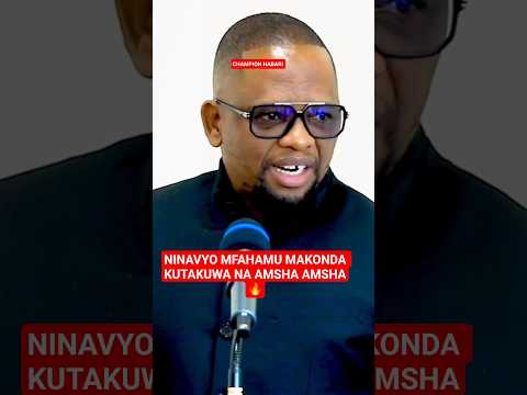 NINAVYO MFAHAMU MAKONDA KUTAKUWA NA AMSHA AMSHA MWANA FA Millardayo Makonda Ccm NINAVYO MFAHAMU MAKONDA KUTAKUWA NA AMSHA AMSHA MWANA FA Millardayo Makonda Ccm