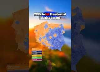 2025 Polish Presidential Election Results Map Mapper Mapping Geography History