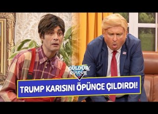 Trump Karısını Öpünce Çıldırdı Güldür Güldür Show
