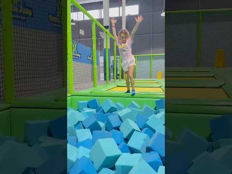 Active Play At The Trampoline Park
