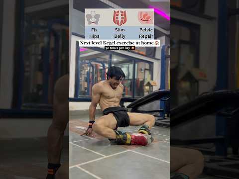 Tone Your Pelvic Floor From Home Kegelworkout Sachinhrfitness Youtubeshorts Fitness Exercise
