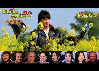 FOREIGNERS REACT TO DILWALE DULHANIA LE JAYENGE Part 2 3 Watching This Iconic Bollywood Romance