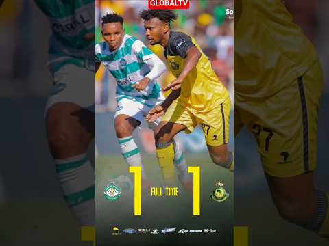 FULL TIME YANGA 1 1 MTIBWA SUGAR Shortsviral Yangasc Mtibwasugarfc Fulltime