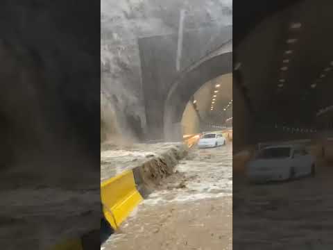 سیل وحشتناک دیروز دیدنش جرات میخواد