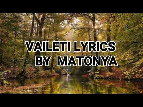 VAILETI MATONYA OFFICIAL LYRICS