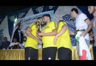 تكريم ابطال ميت غريطة علي المنصه