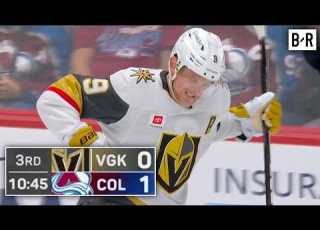 Golden Knights Score 2 Goals In 2 Minutes To Come Back In Game 2 Vs Avalanche