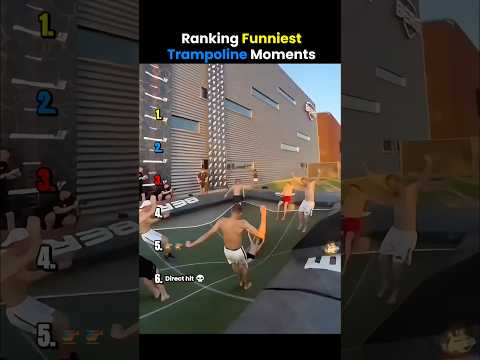 Ranking Funniest Trampoline Moments
