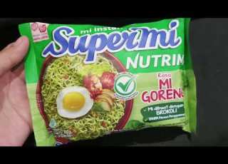 Review Yang Terbaru Dari Supermi Supermi Nutrimi Rasa Mie Goreng Harga Rp4 500 Di Minimarket