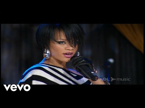 Rihanna Umbrella AOL Sessions