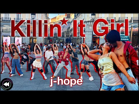 4K KPOP IN PUBLIC ONE TAKE SPAIN J HOPE KILLIN IT GIRL By FORCE UP