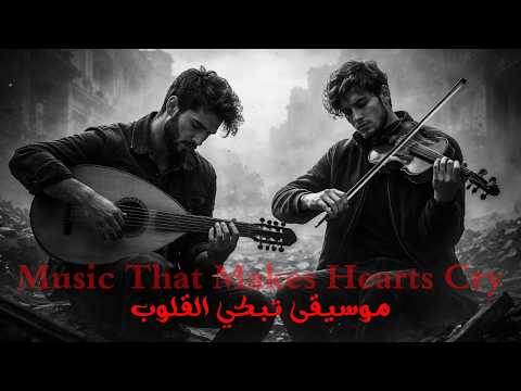 موسيقى حزينه من موسيقى تبكي القلوب عزف كمان حزين وعود عراقى اصيل