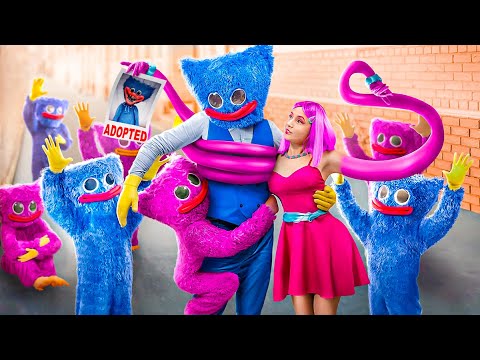 أنا أتبنانى مامى لونج ليجز و دادى لونج ليجز سجن بوبى بلاى تايمز فى الواقع