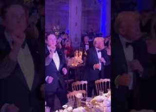  Donald Trump Dancing With Elon Musk