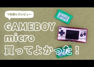  ゲームボーイミクロ 1年遊んで振り返る 買ってよかった 残念だったこと