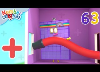 Learn To Add With The Numberblocks Learn To Count For Kids Number Cartoon Numberblocks