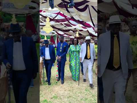 Raila Odinga At PS Belio Kipsang Son S Wedding
