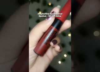  Maybelline Sensational Lipstick 02 Soft Wine Makeup Maybellinevinylink Lipstick Maybelline