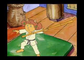  Sue Ellen Armstrong Karate GIF