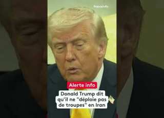 Donald Trump Insists He Is Not Deploying Troops In Iran