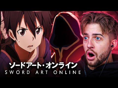 THIS ANIME IS INSANE Sword Art Online Episode 1 Reaction