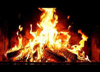 Fireplace 4K UHD Fireplace With Crackling Fire Sounds Fireplace Ambience