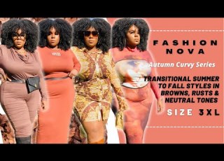 Plus Size Fall Fashion Nova Curve Try On Haul Size 3X