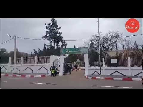 باتنة من المقبرة المركزية بوزوران بباتنة حيث سيدفن جثمان المجاهد اليامين زروال