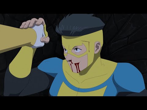 Invencível Variante Vs Guardiões Globais Luta Completa Guerra Invencível Invincible S03E07