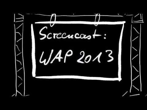 Screencast WAP 2013