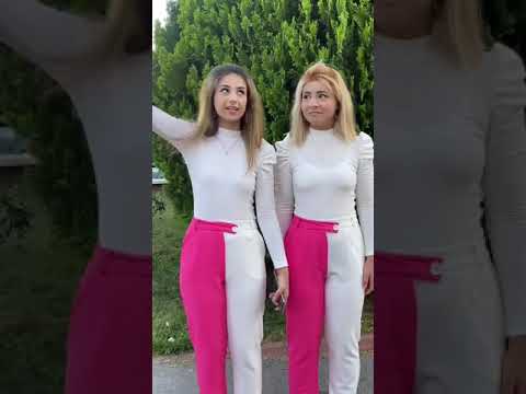 هدي حناش البنات لبسوا نفس بعض ومشيتو بشوارع الأتراك شوفو شو ساوا لما شافونا صدمة لاتوصف مقاطع تيك تو