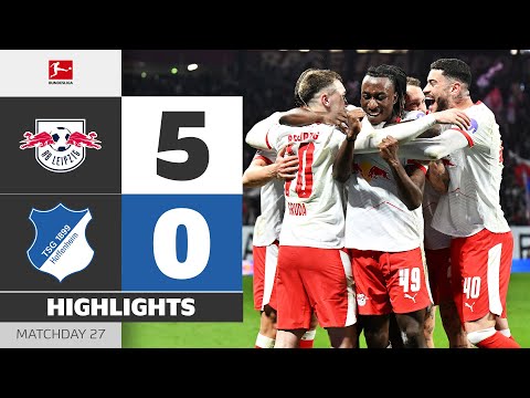 RB LEIPZIG HOFFENHEIM Highlights Matchday 27 Bundesliga 2025 26