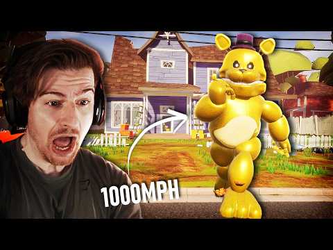 The FAST FREDBEAR Hello Neighbor Mod Traumatised Me