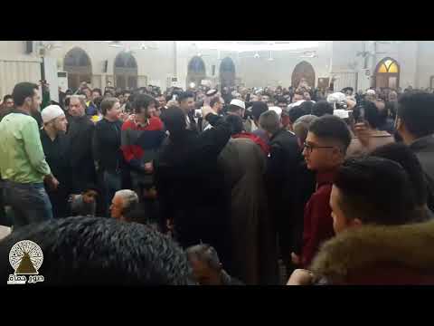 فيديو استقبال فضيلة الشيخ فتحي الصافي في مدينة حماة