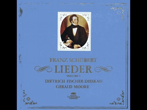 SCHUBERT LIEDER VOLUME 1 DIETRICH FISCHER DIESKAU GERALD MOORE 643 550