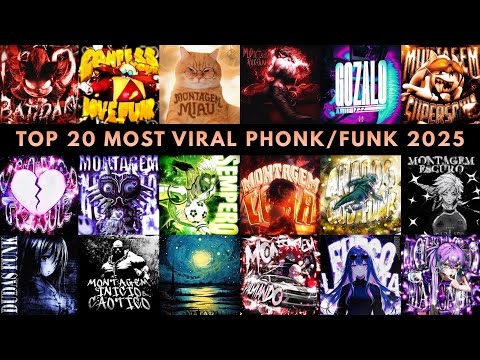 TOP 20 MOST VIRAL PHONK FUNK 2025 PLAYLIST