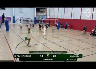 Alpha 15 S Vs FSJ 15 National 2026 03 21